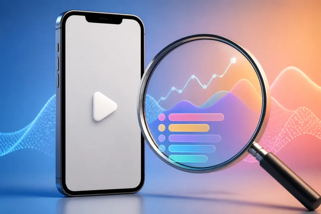 How can you find keywords people use to search for topics covered by your Shorts?