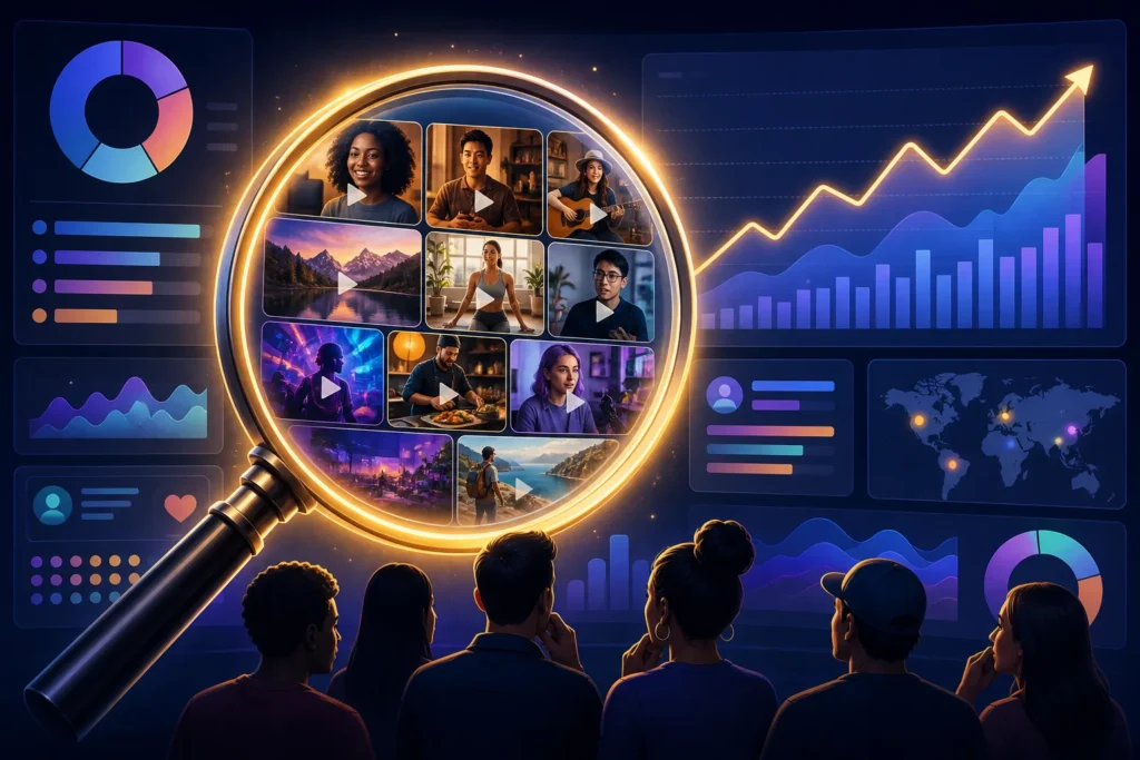 How can you find topics that interest current viewers and attract new ones?