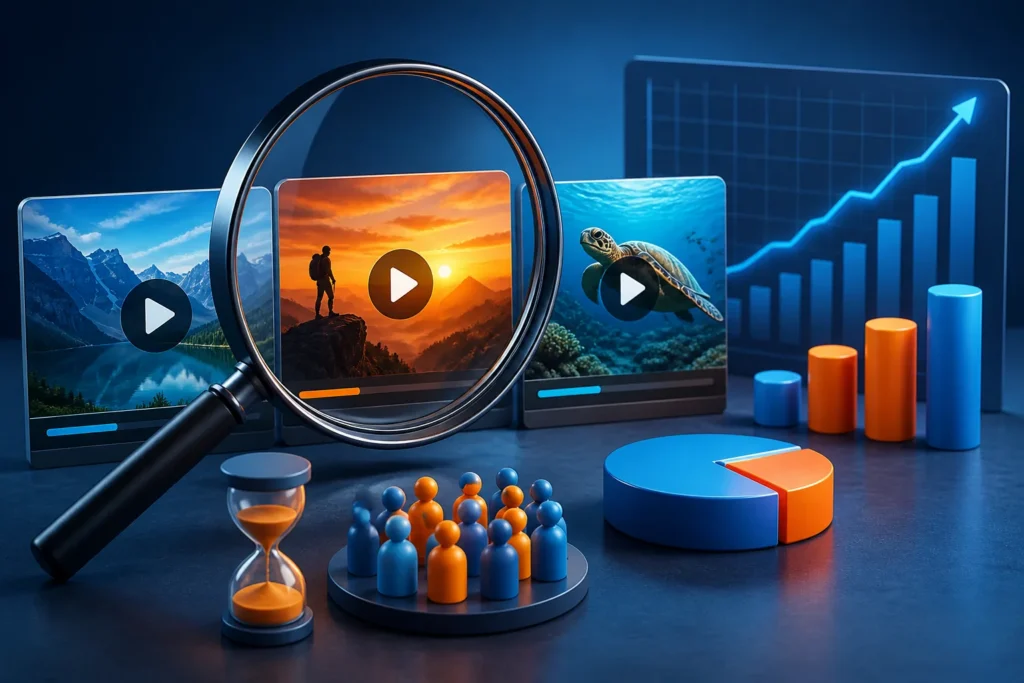 What metrics and sample sizes identify a winning thumbnail?