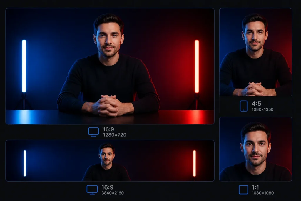 What thumbnail dimensions and aspect ratio should YouTube creators use?