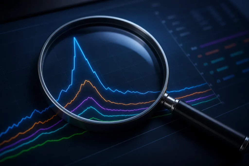 Which metrics—such as impressions click-through rate, watch time, average view duration, and audience retention—help identify