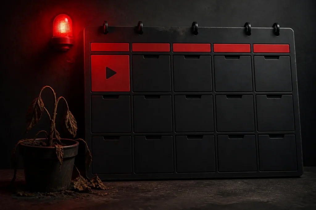 YouTube Content Strategy Mistakes That Waste Upload Slots